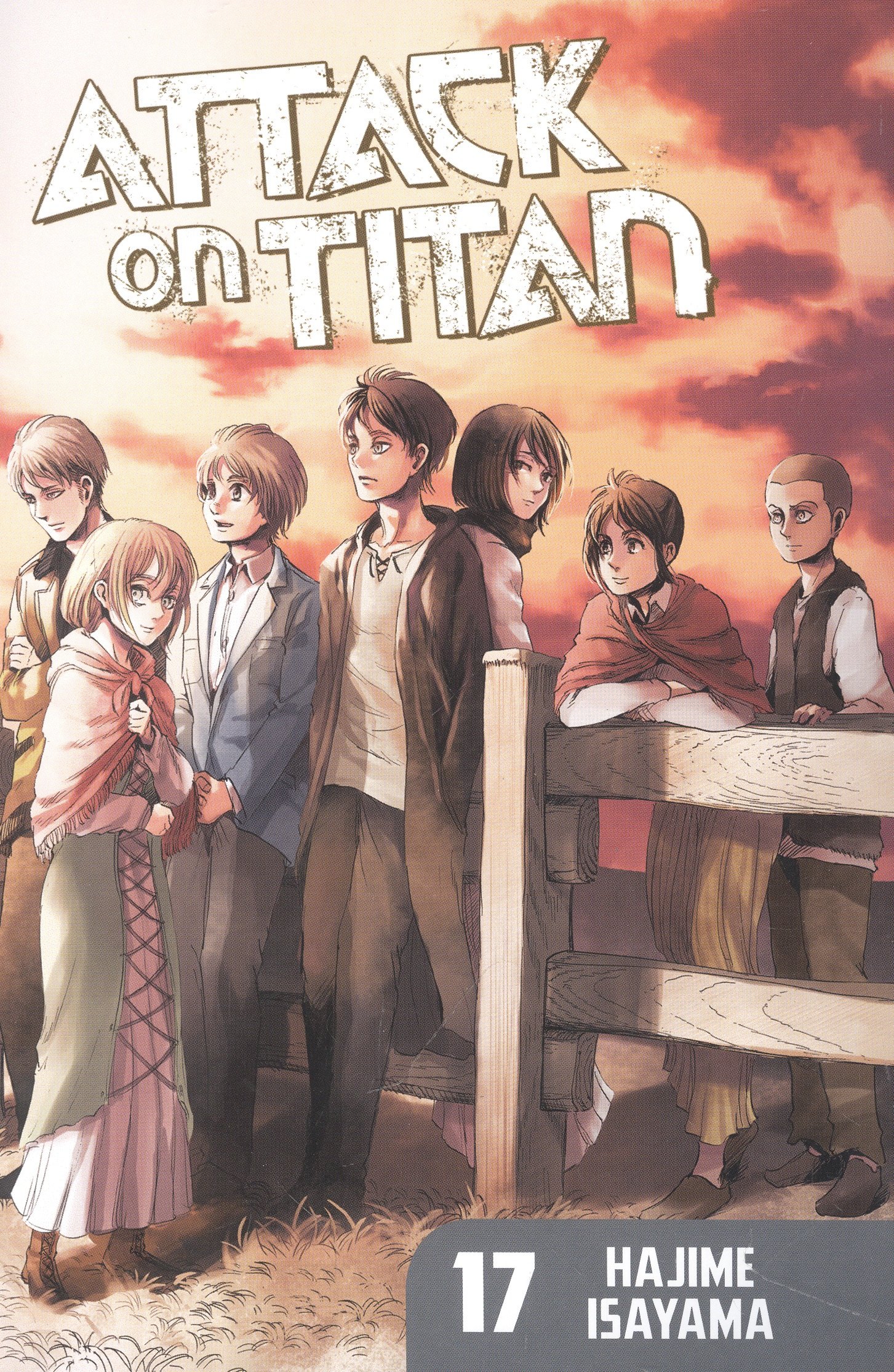 Attack on Titan 17 (На английском языке)