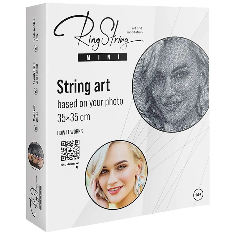 

Картина нитями по любой фотографии "RingString Mini"