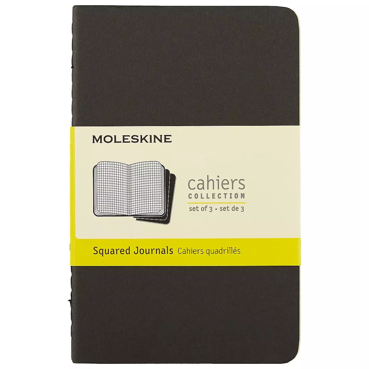 

Набор книг для записей Moleskin Cahier Journal Pocket, 3 штуки, мягкая обложка, 32 листа, А6