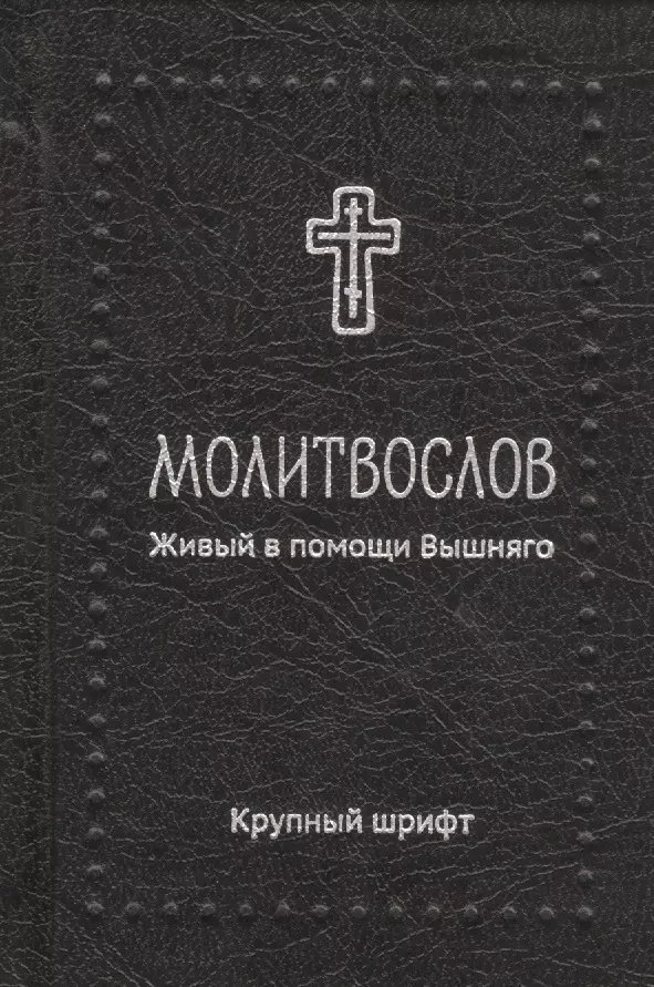 Молитвослов Живый в помощи Вышняго крупный шрифт Серебряная серия 579₽