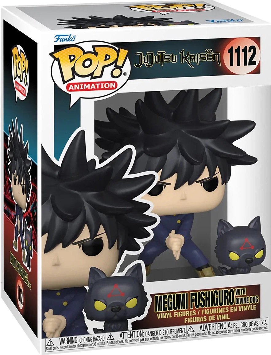 

Фигурка Funko POP! Animation Jujutsu Kaisen Megumi Fushiguro With Divine Dog