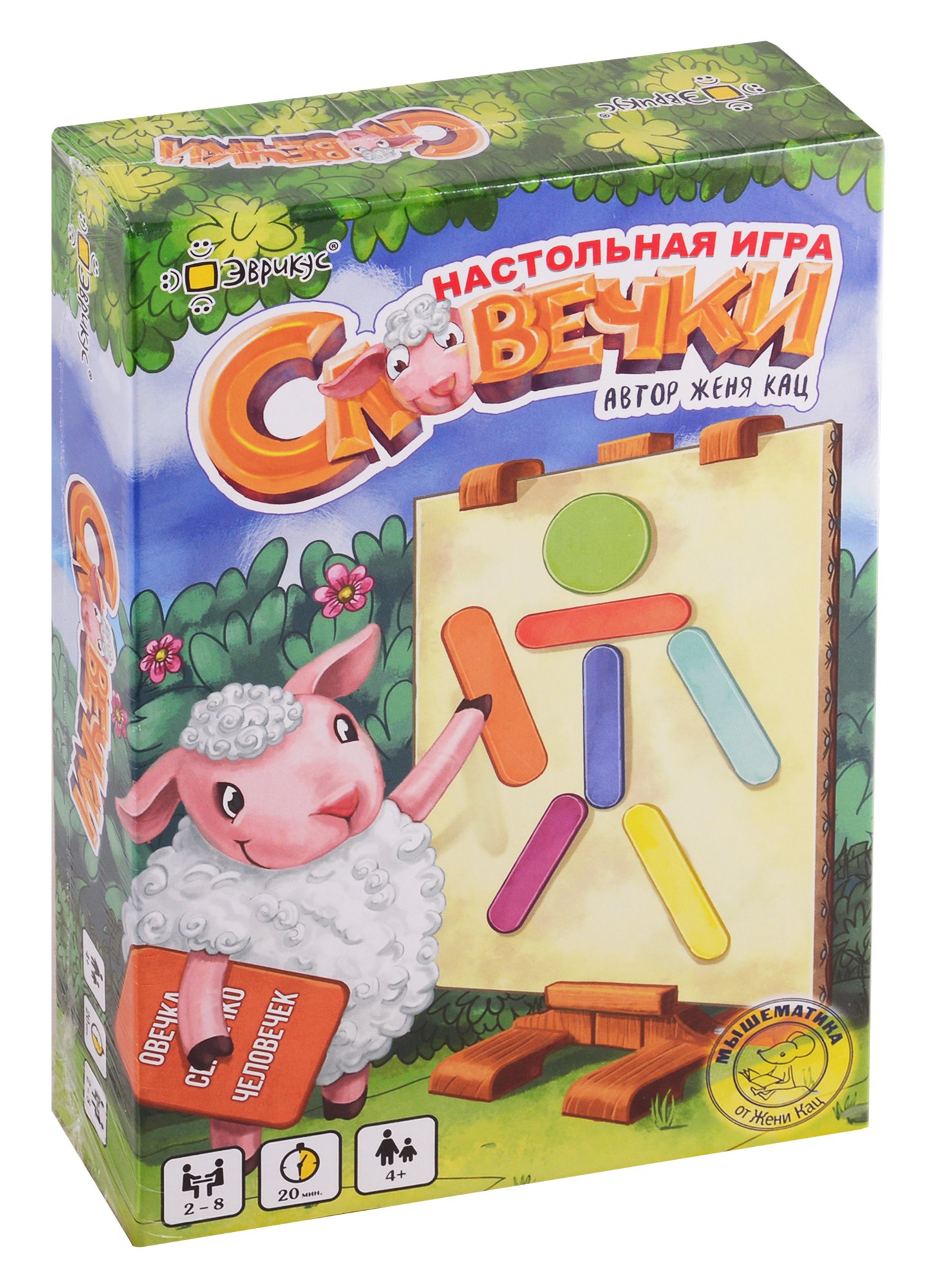 

Игра настольная Эврикус Словечки BG-17008