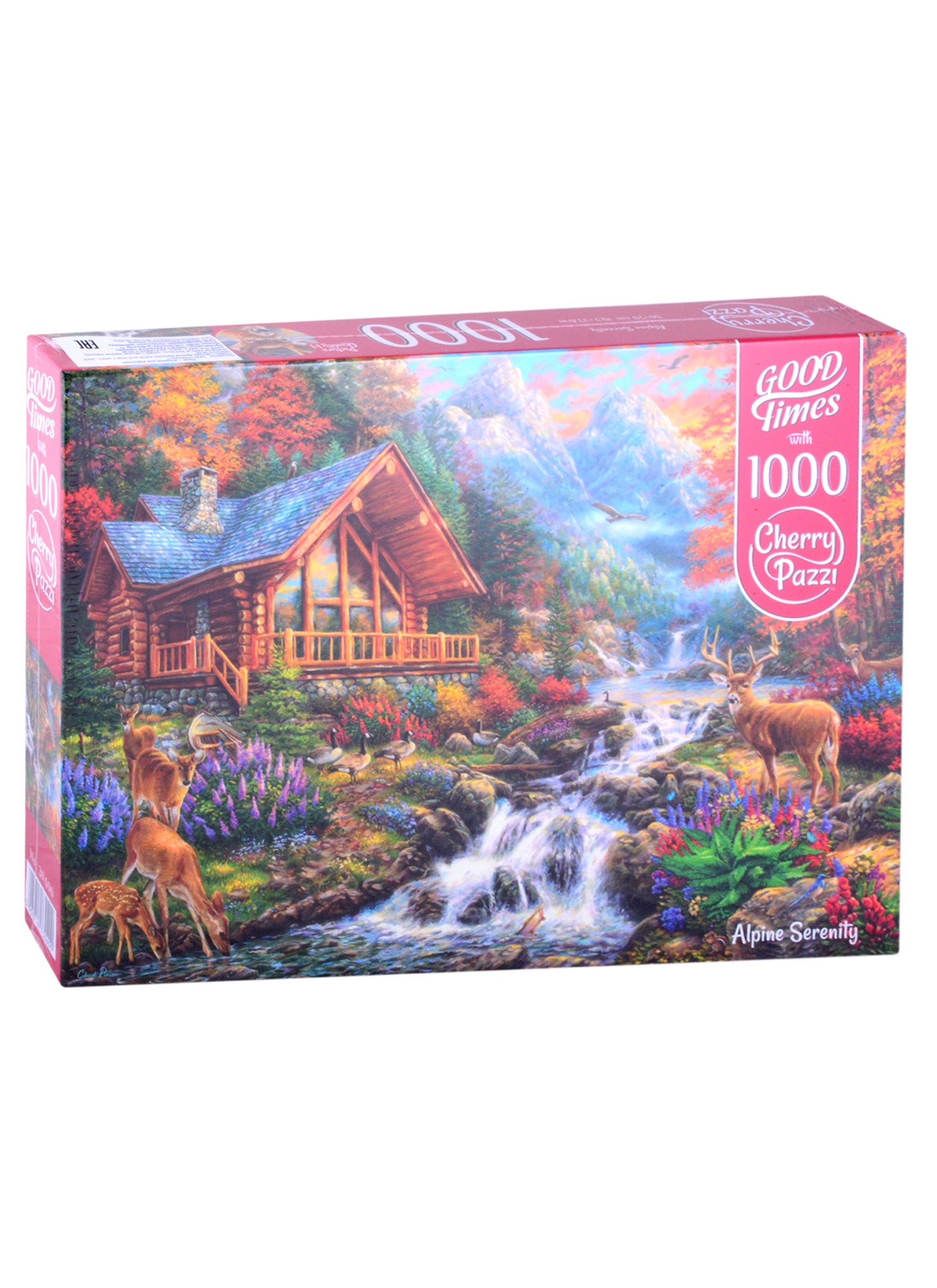 

Пазл 1000 дет. Альпийская безмятежность Cherry Pazzl 30400