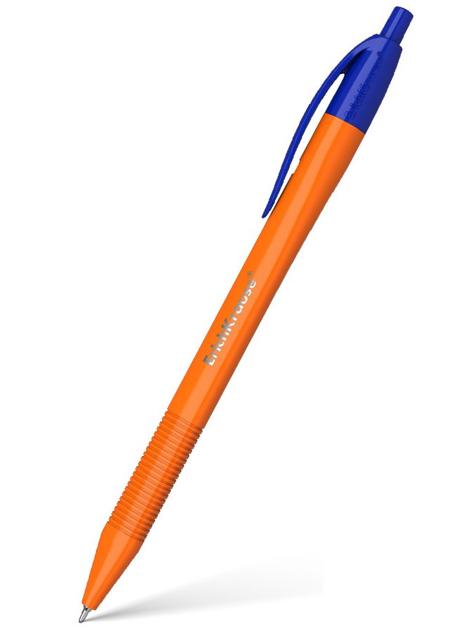 

Ручка шариковая Erich Krause, U-208 Orange Matic, Ultra Glide Technology, автоматическая синяя 1 мм