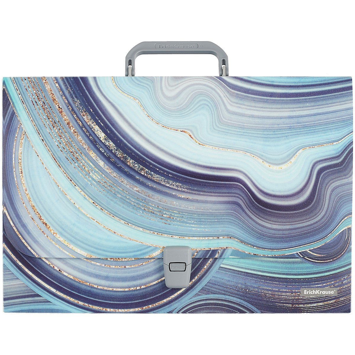 

Портфель А4+ "Marble Kyanite" пластик, инд.уп., Erich Krause