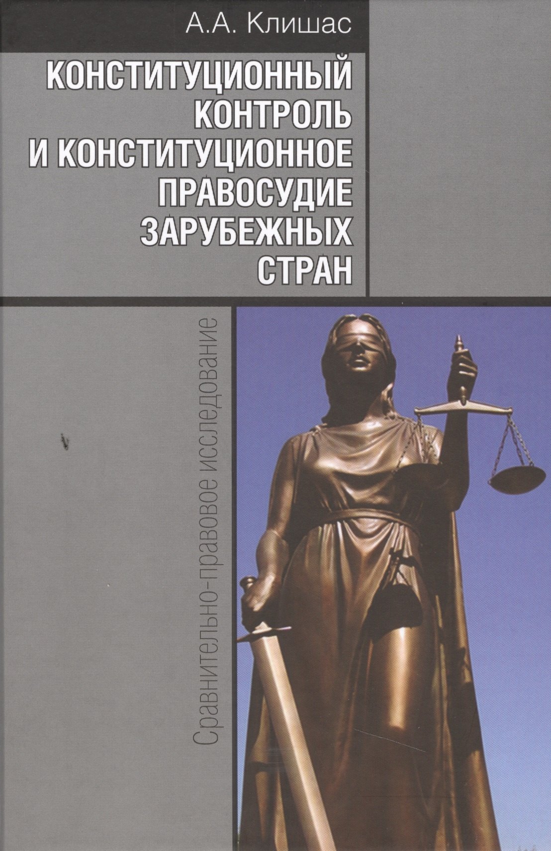 

Конституционный контроль и конституционное правосудие зарубежных стран: Сравнительно-правовое исследование / 2-е изд., доп.