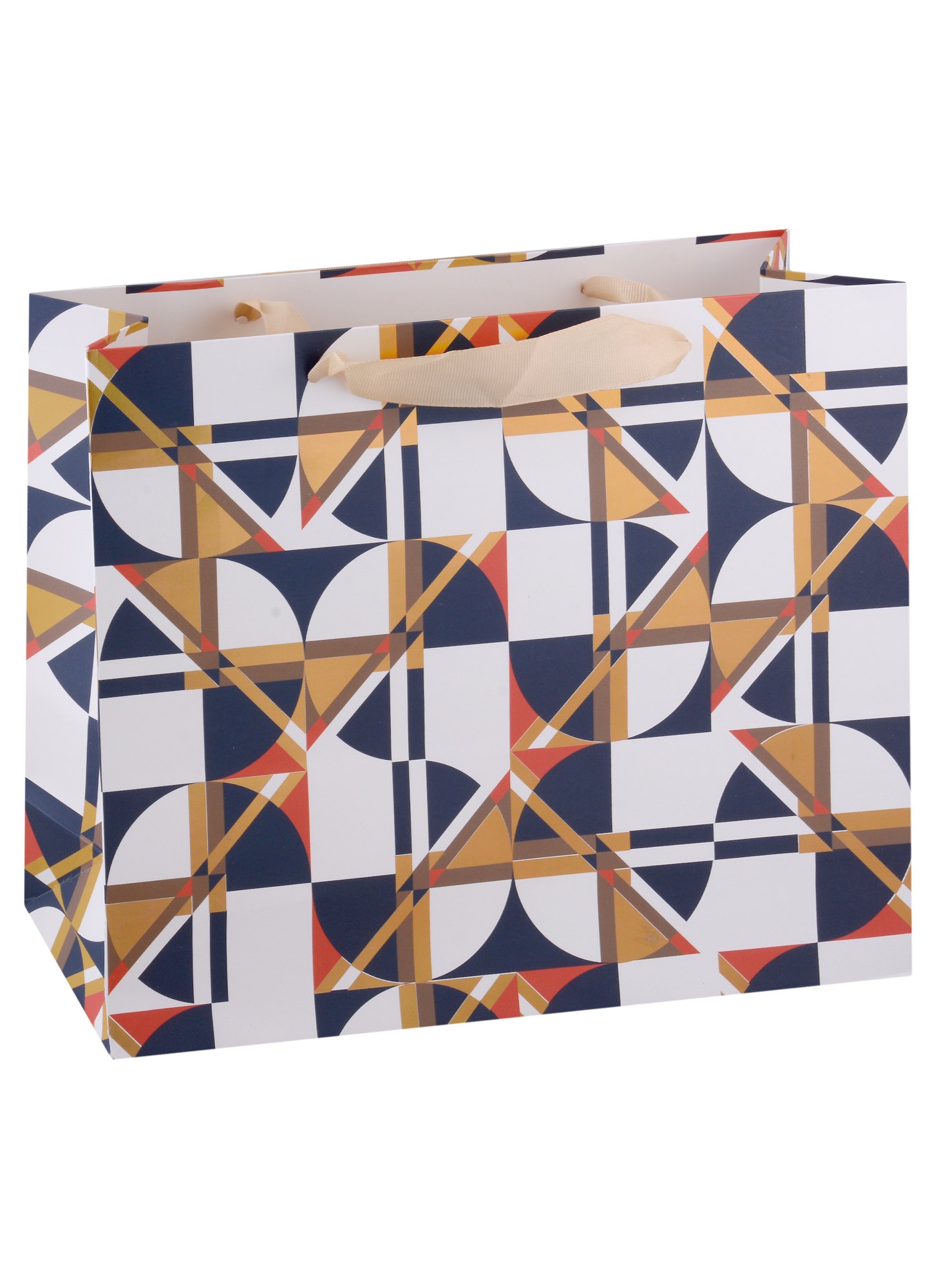 

Пакет А4 26*32*12 "Geometric pattern" нейтр., бум.