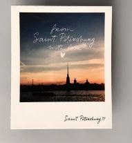 

Магнит 70х85 From Saint Petersburg with love