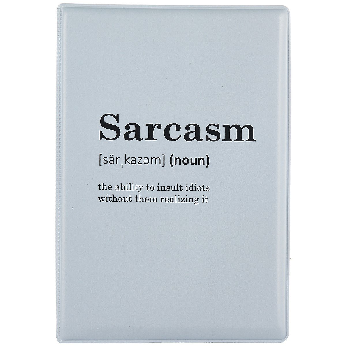 

Обложка для паспорта Sarcasm (словарь) (ПВХ бокс)