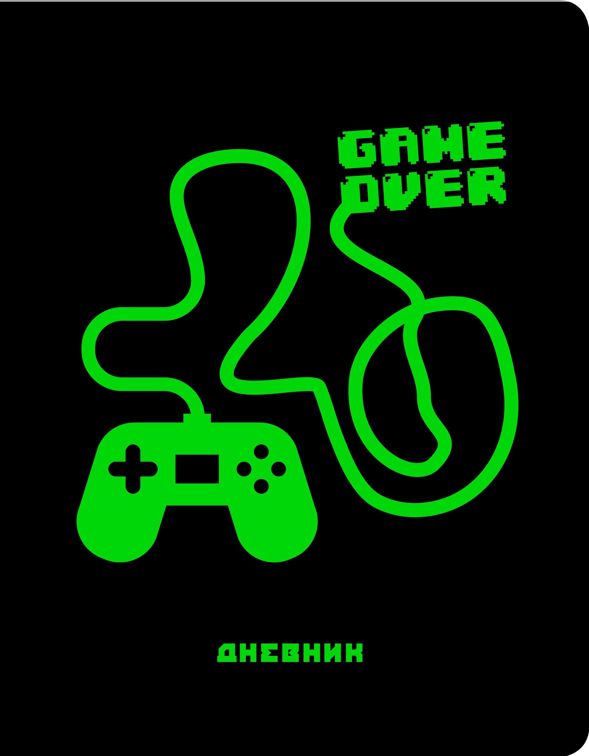 

Дневник школьный Listoff, "Soft Touch. Неон. Gamer"