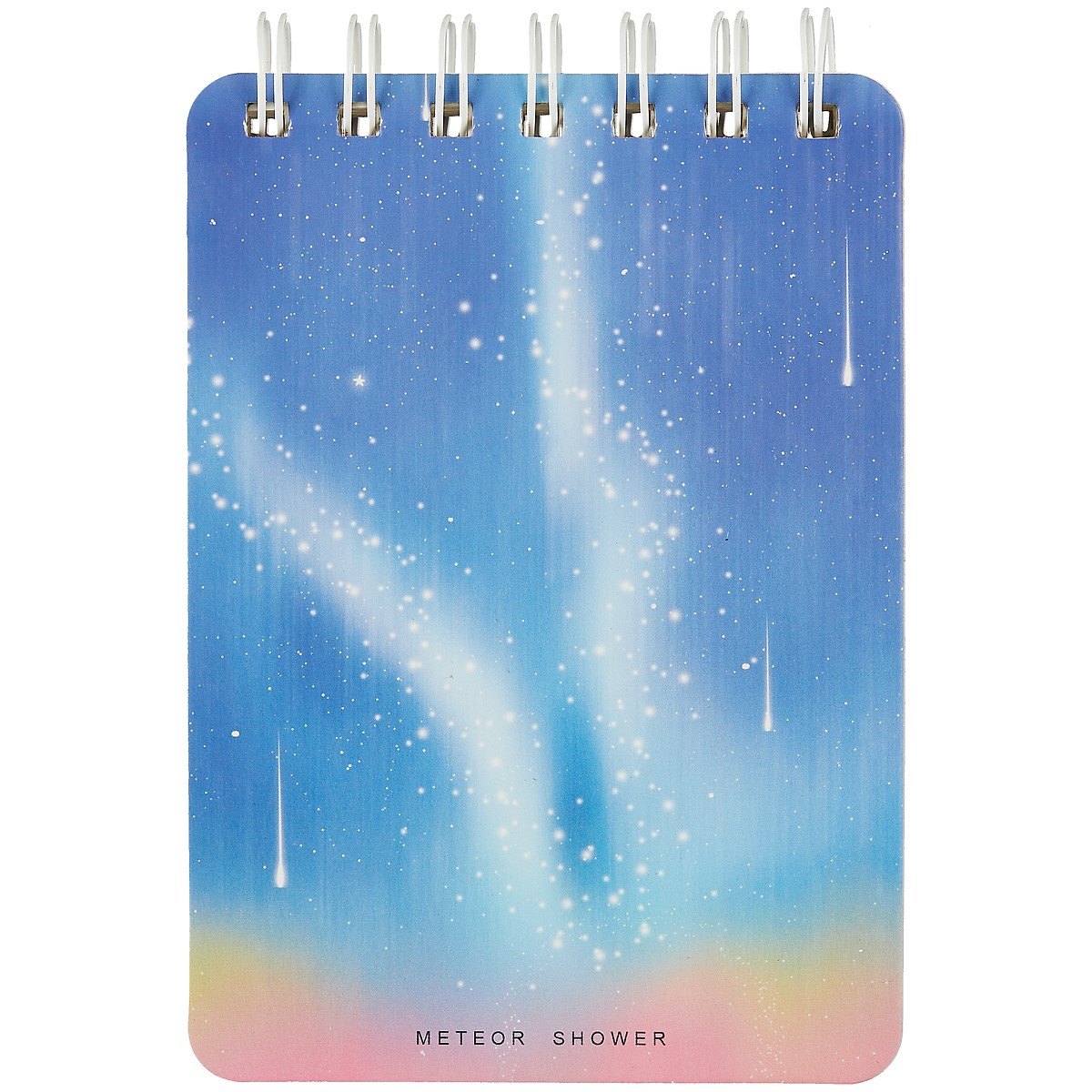 

Блокнот А6 80л лин. 100*140 "Meteor shower" на спирали, ассорти