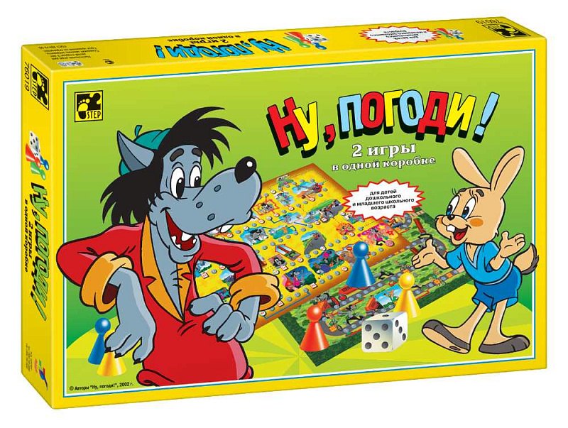 

Настольная Игра Step puzzle Ну, погоди! 76019