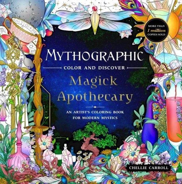 

Mythographic Color and Discover: Magick Apothecary: An Artists Coloring Book for Modern Mystics