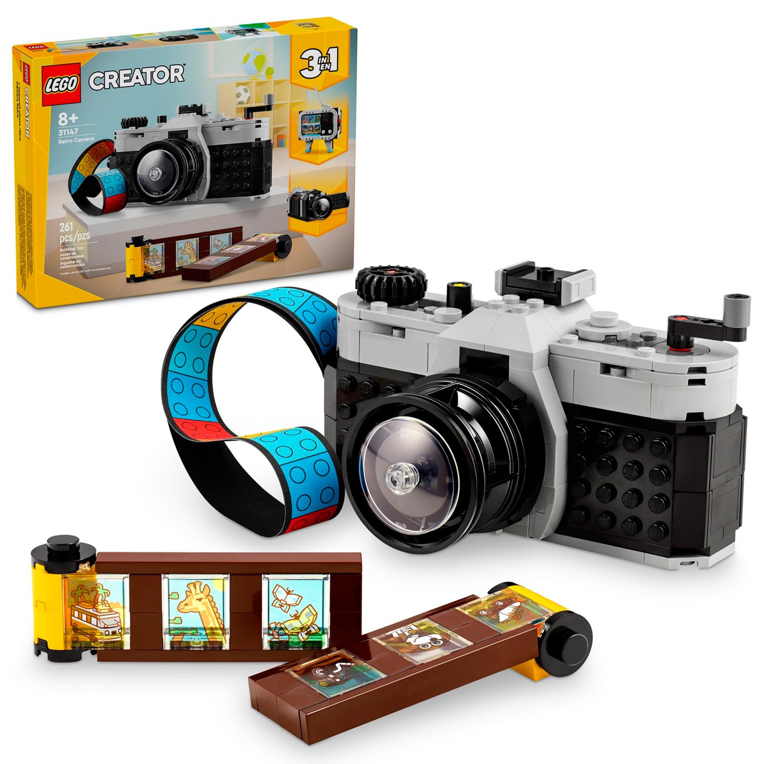 Конструктор LEGO Creator 3-in-1 Retro Camera 31147 2890₽