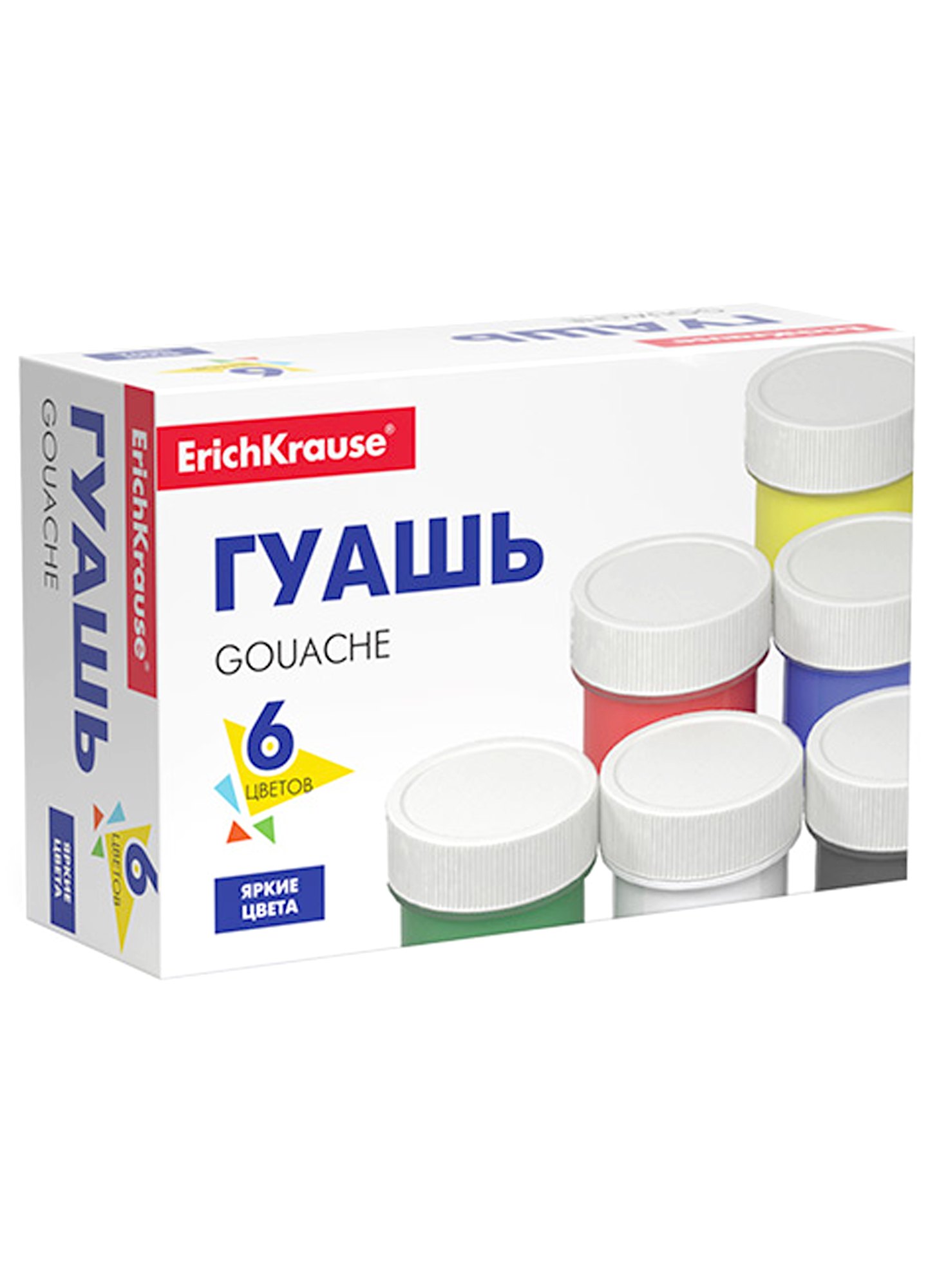 

Краски гуашевые 06цв 17мл "Basic" ErichKrause