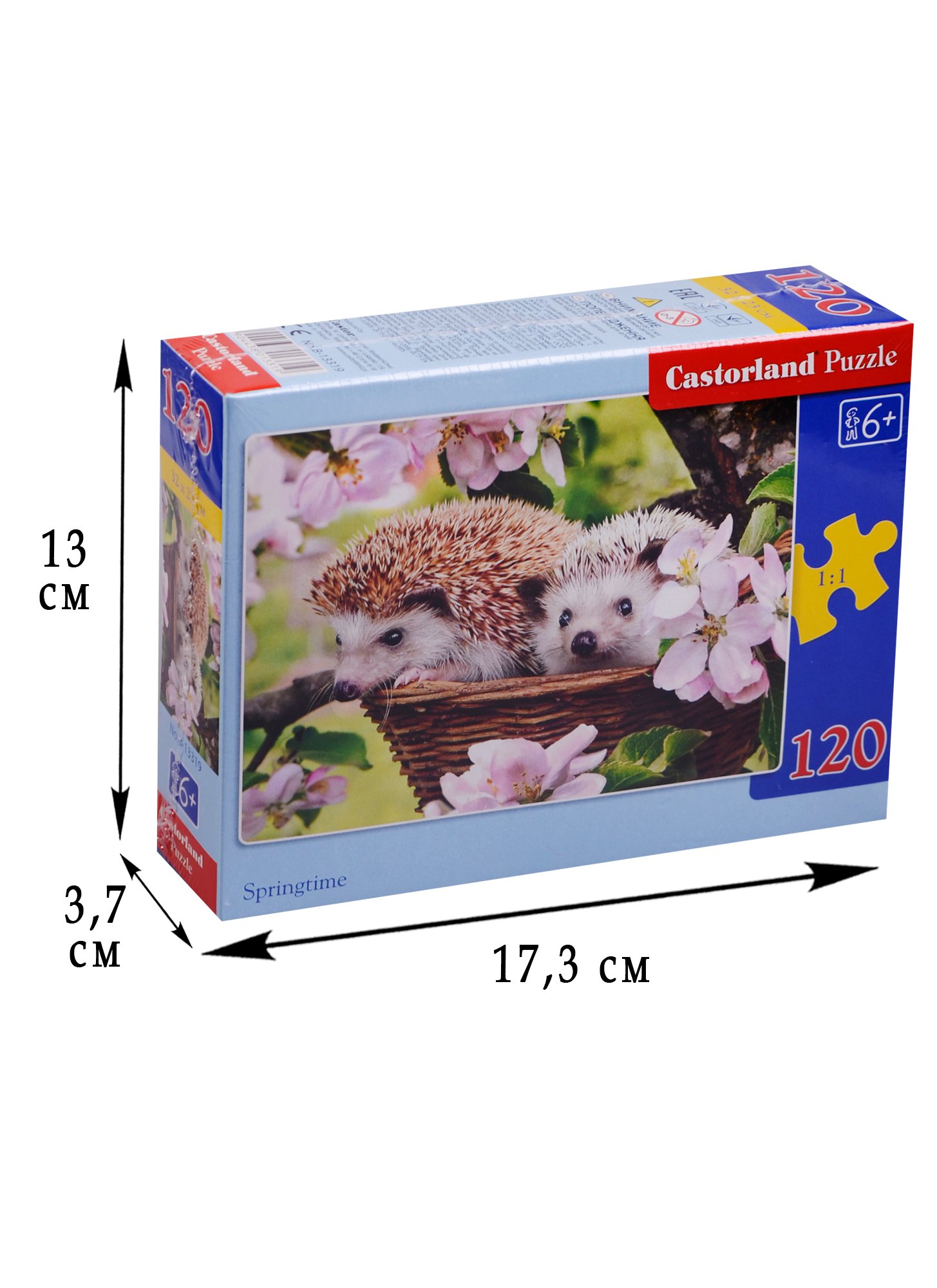 

Пазл Castorland MIDI Ежики 120эл. В-13319