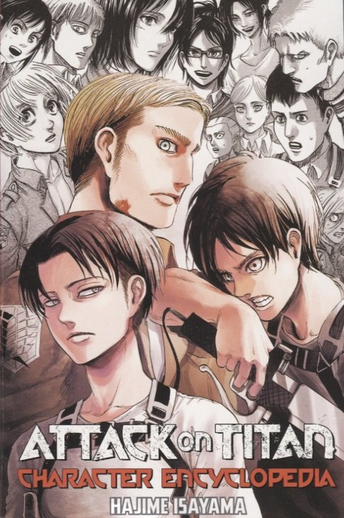 Attack On Titan Character Encyclopedia 1428₽