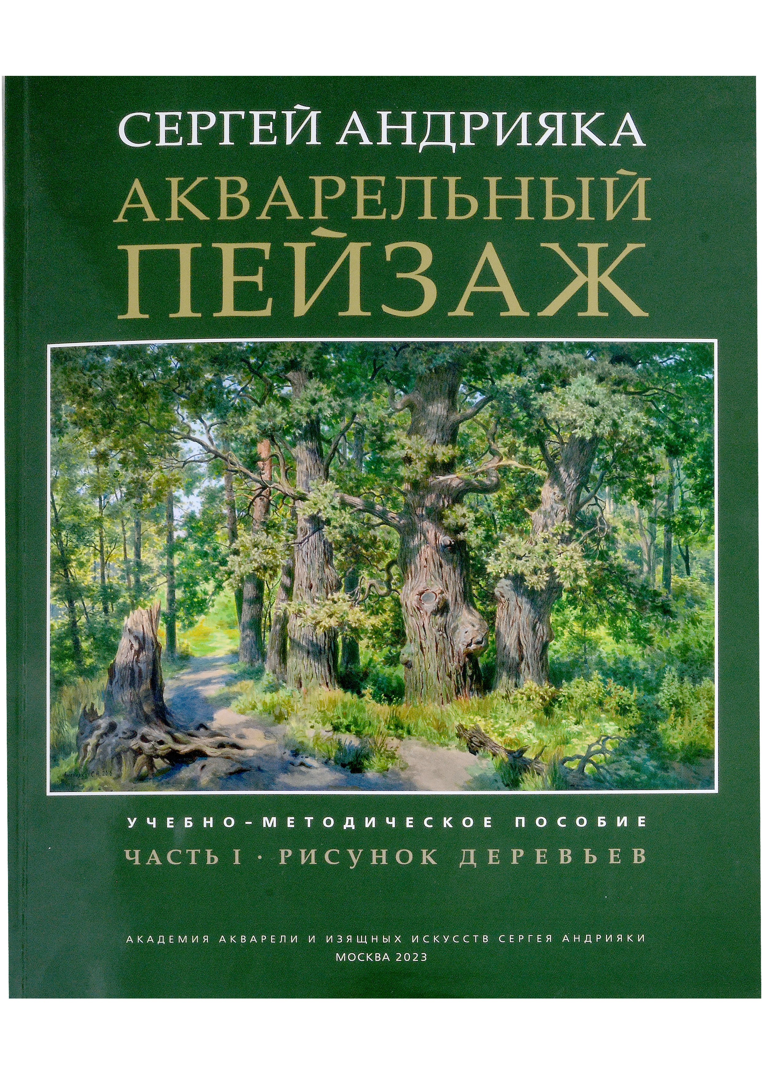 Андрияка Сергей Николаевич: Акварельный пейзаж. Часть 1. Рисунок деревьев. Учебно-методическое пособие