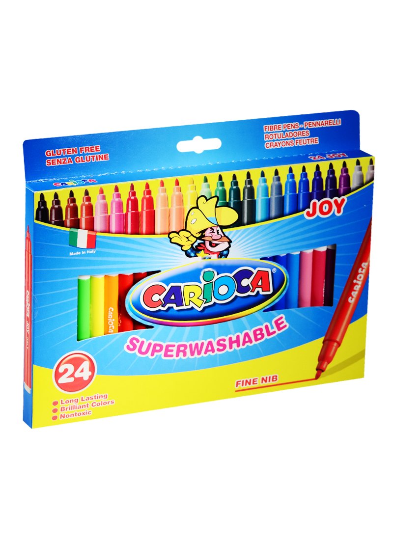 

Фломастеры Carioca, Joy, 24 цвета