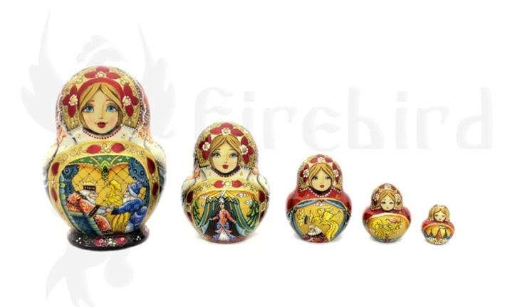

Сувенир, Матрешка 5М (костюм)высота 14см, d=10см М5-23.18