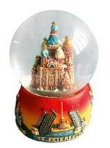 

Сувенир АКМ Сноубол СПб h=6,5см "Спас-на-Крови" красн. основ. 097R-45-01