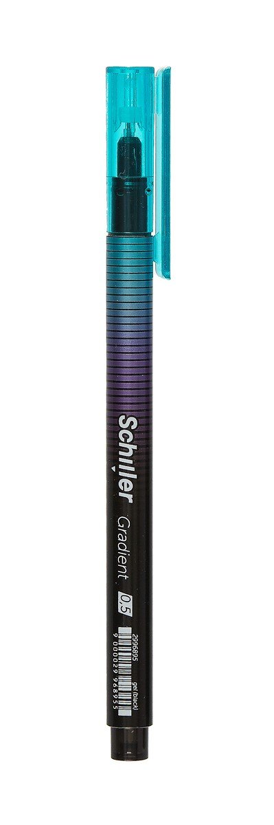 

Ручка гелевая Schiller, Gradient, черная 0,5 мм, в ассортименте
