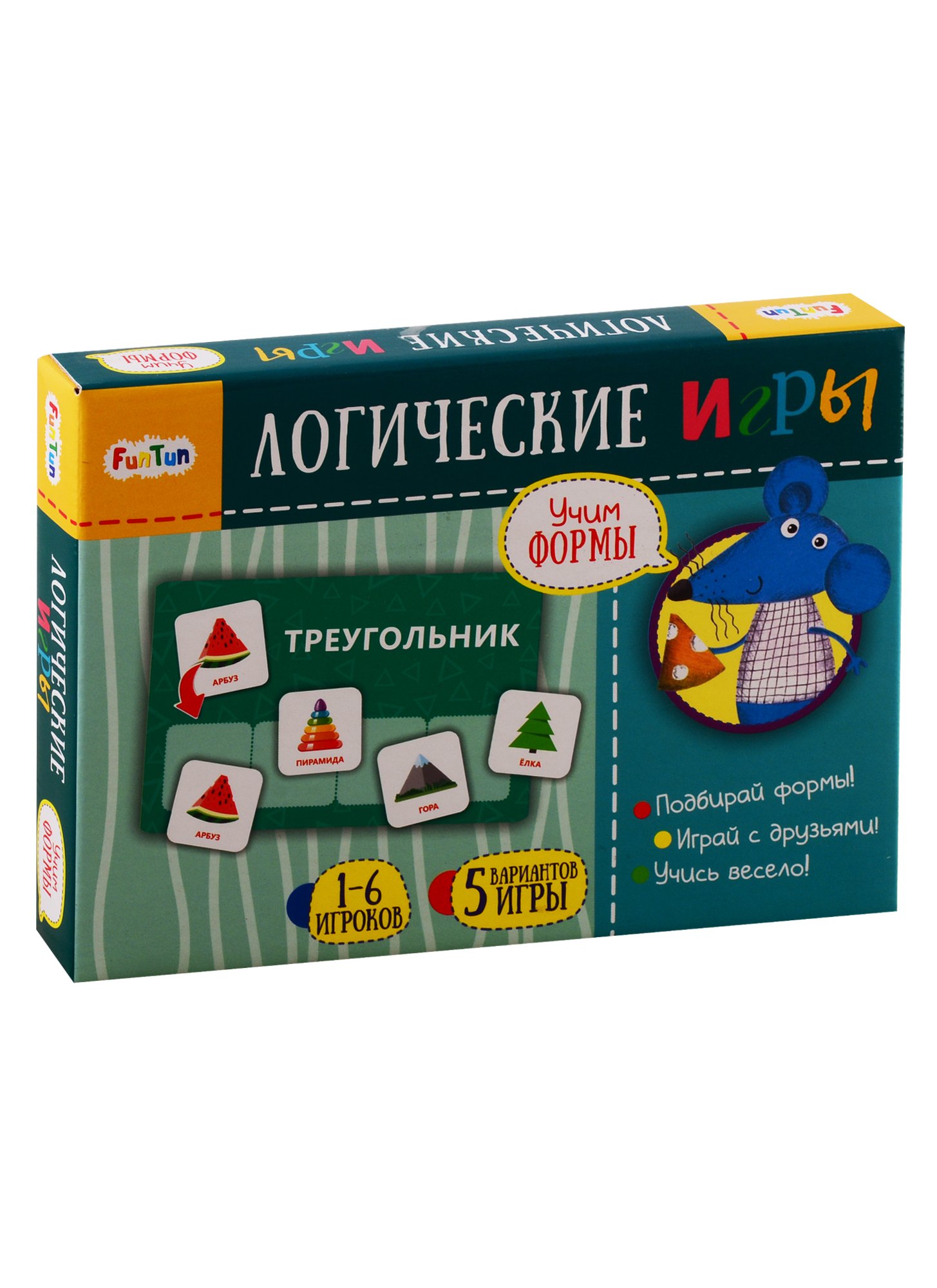 

Логические игры - Учим формы