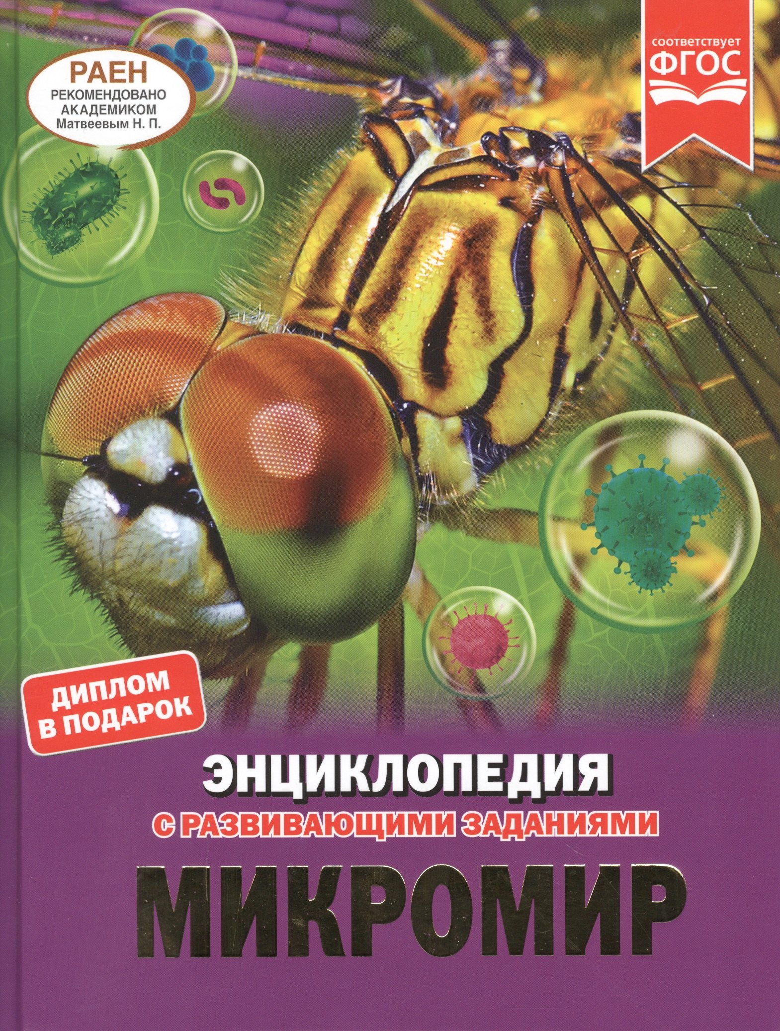 Микромир Энциклопедия с развивающими заданиями 206₽