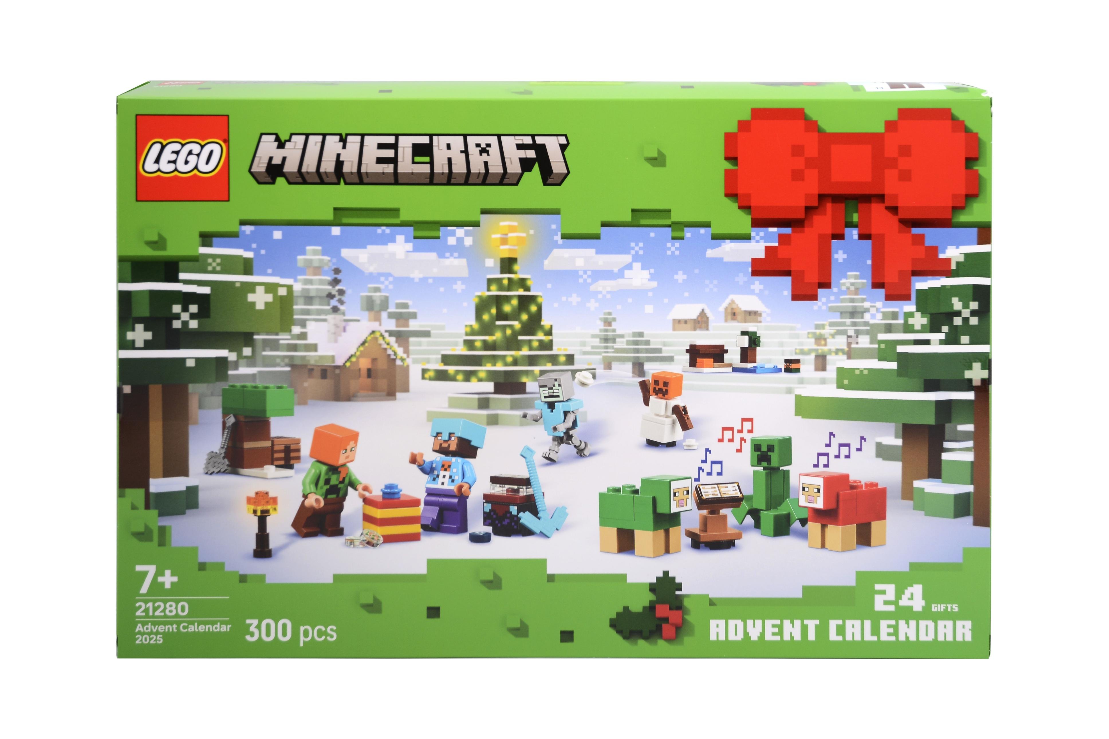Адвент-календарь LEGO MINECRAFT ADVENT 21280 5490₽