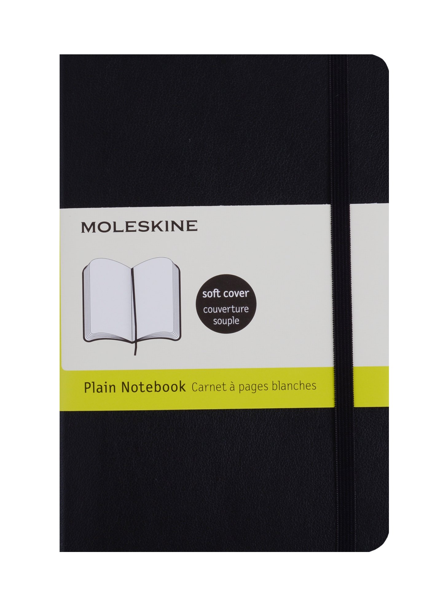 

Записная книжка А6 96л "CLASSIC SOFT Pocket" нелинов.блок, черн., тв.обл., инд.уп., Moleskine