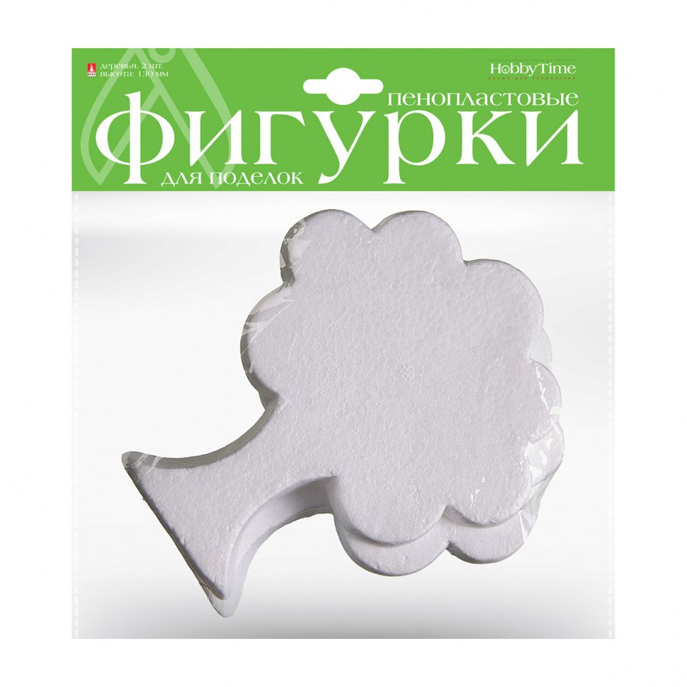 

Заготовка из пенопласта. 130 мм. 2 штуки. Деревья. -Китай: Альт, 2-206/07 375006
