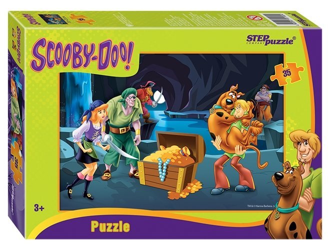 

Пазл Скуби-ду Step puzzle 35эл., 23*33см.91160