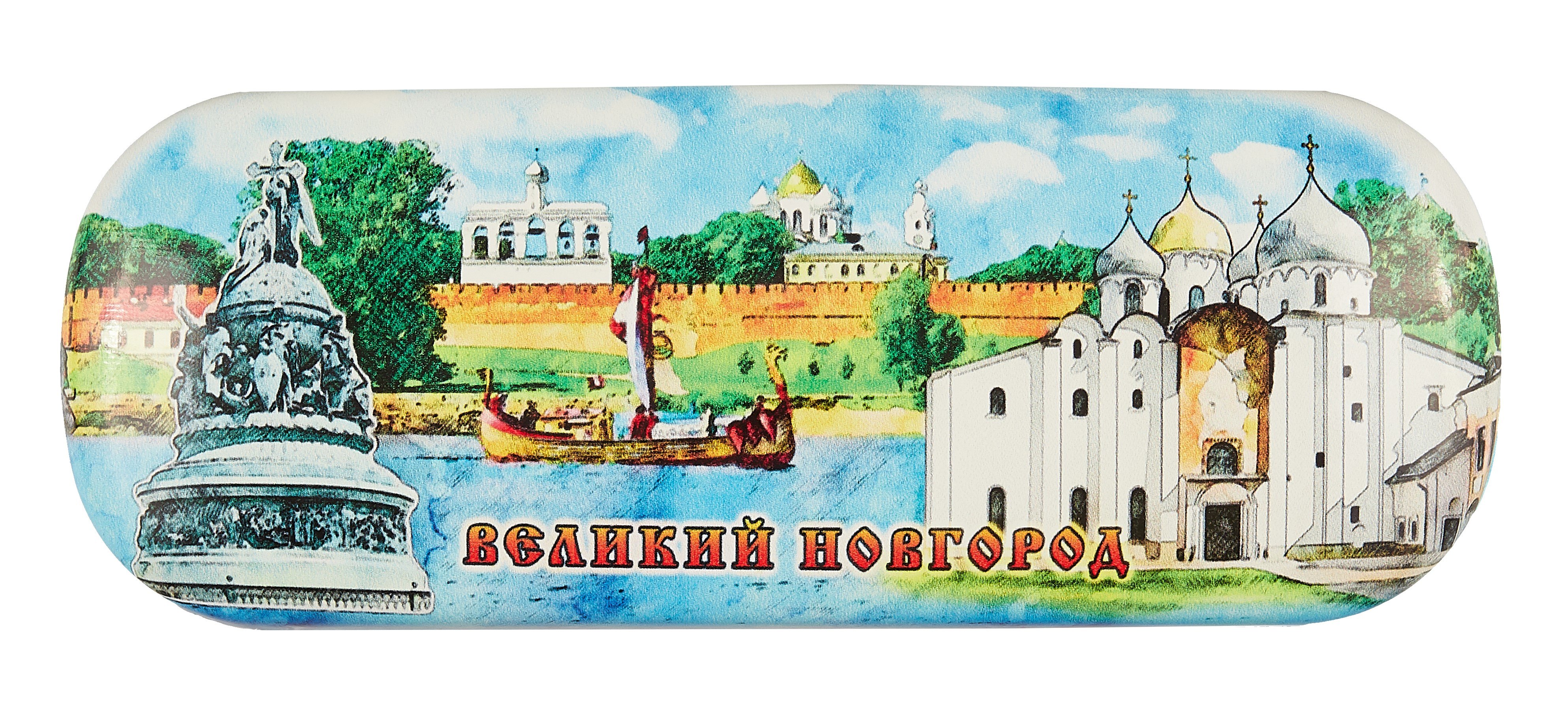 

Чехол для очков "Великий Новгород, акварель"