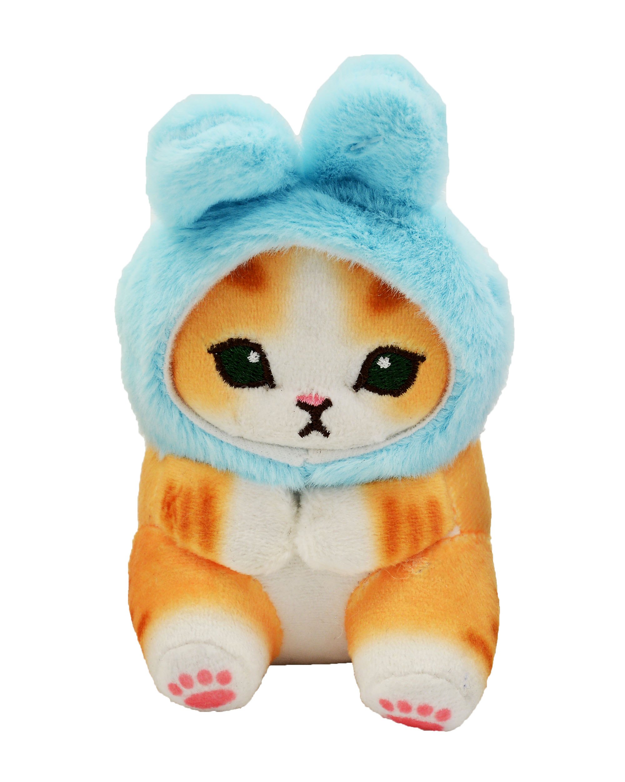 

Брелок Kawaii Котик-Кролик Кигуруми (текстиль) (12см) (12-0880B-202405-T1)