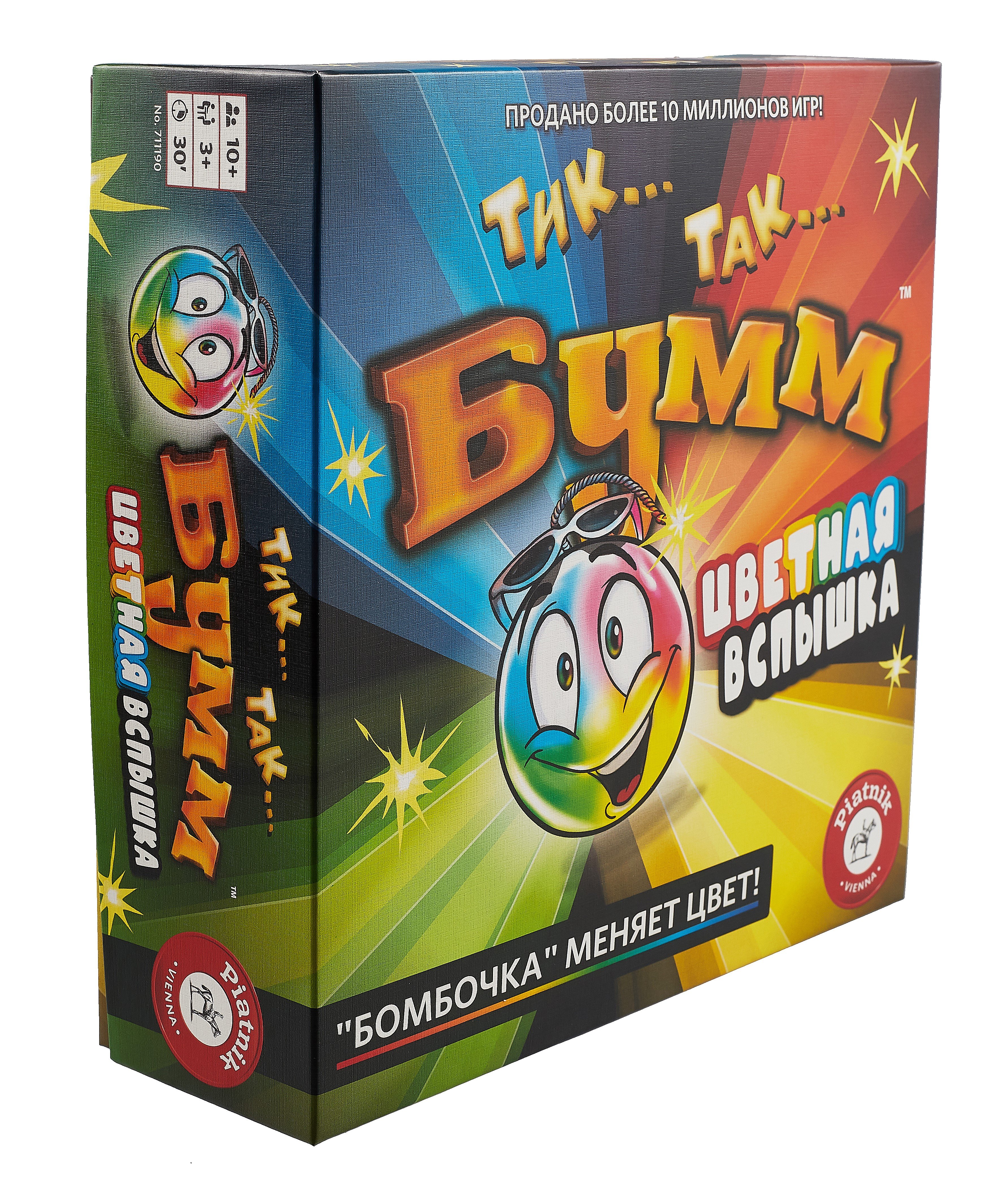 

Настольная игра Тик Так Бумм "Цветная вспышка"