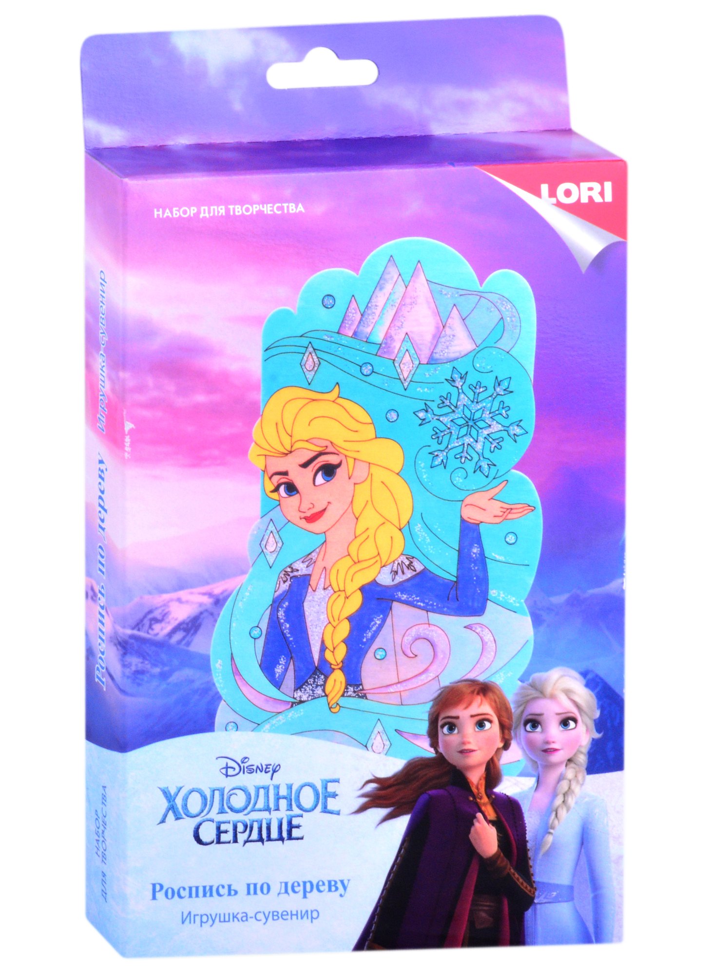 

Роспись по дереву.Игрушка-сувенир Disney Эльза, LORI