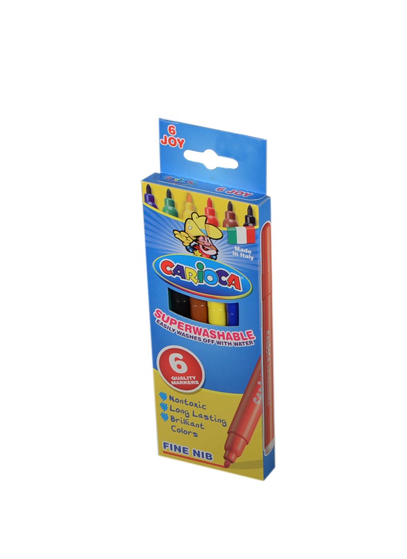 

Фломастеры Carioca, Joy, 6 цветов