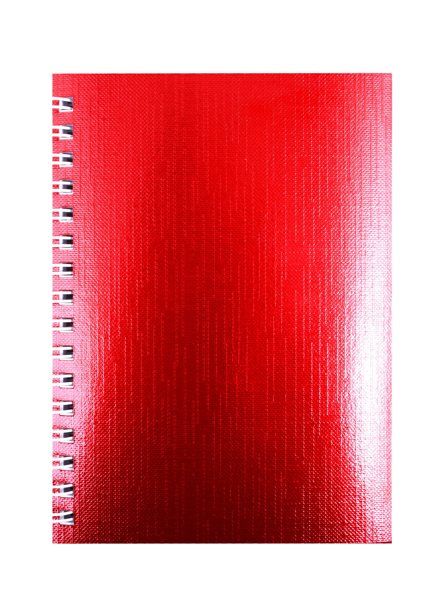 

Записная книжка А6 80л кл. "METALLIC" обл. красн.бумвинил, гребень