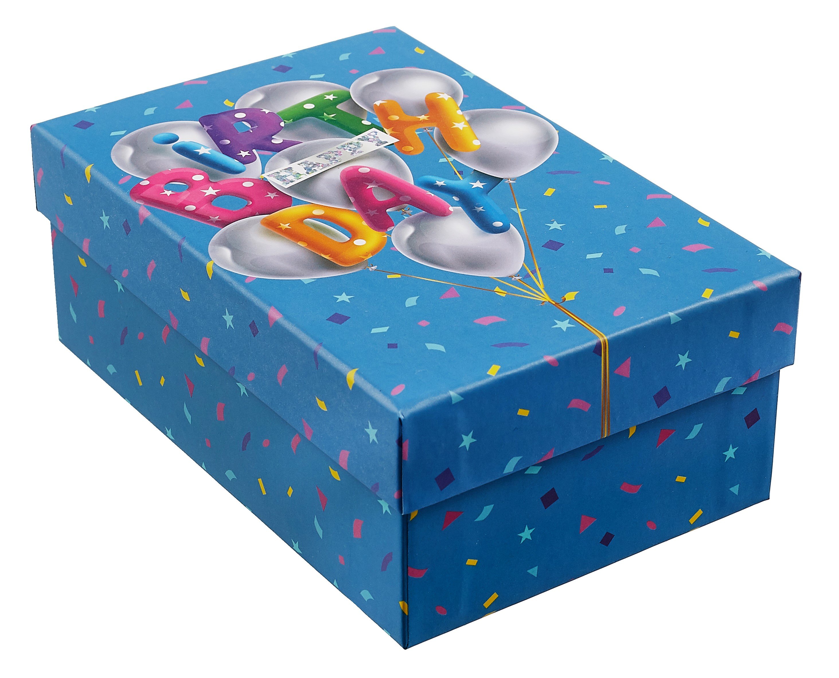

Коробка подарочная "Birthday" 18*12*7см, картон