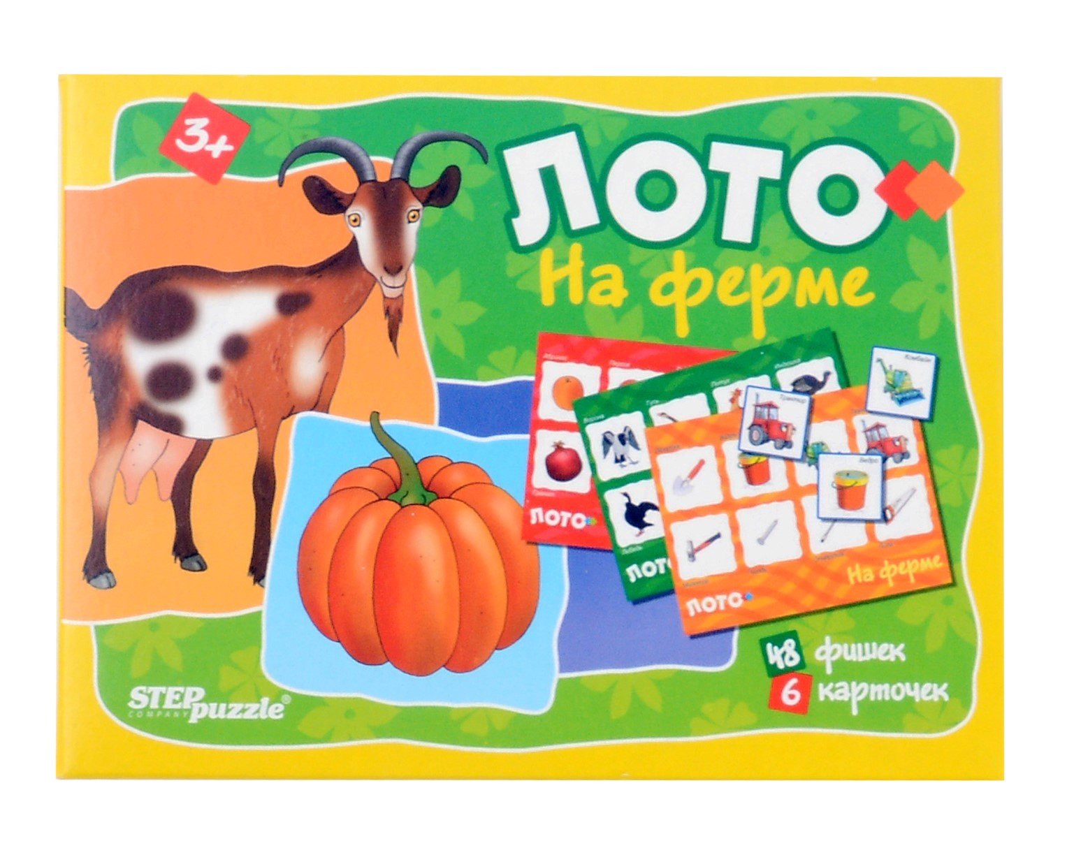 

Настольная игра лото "На ферме"
