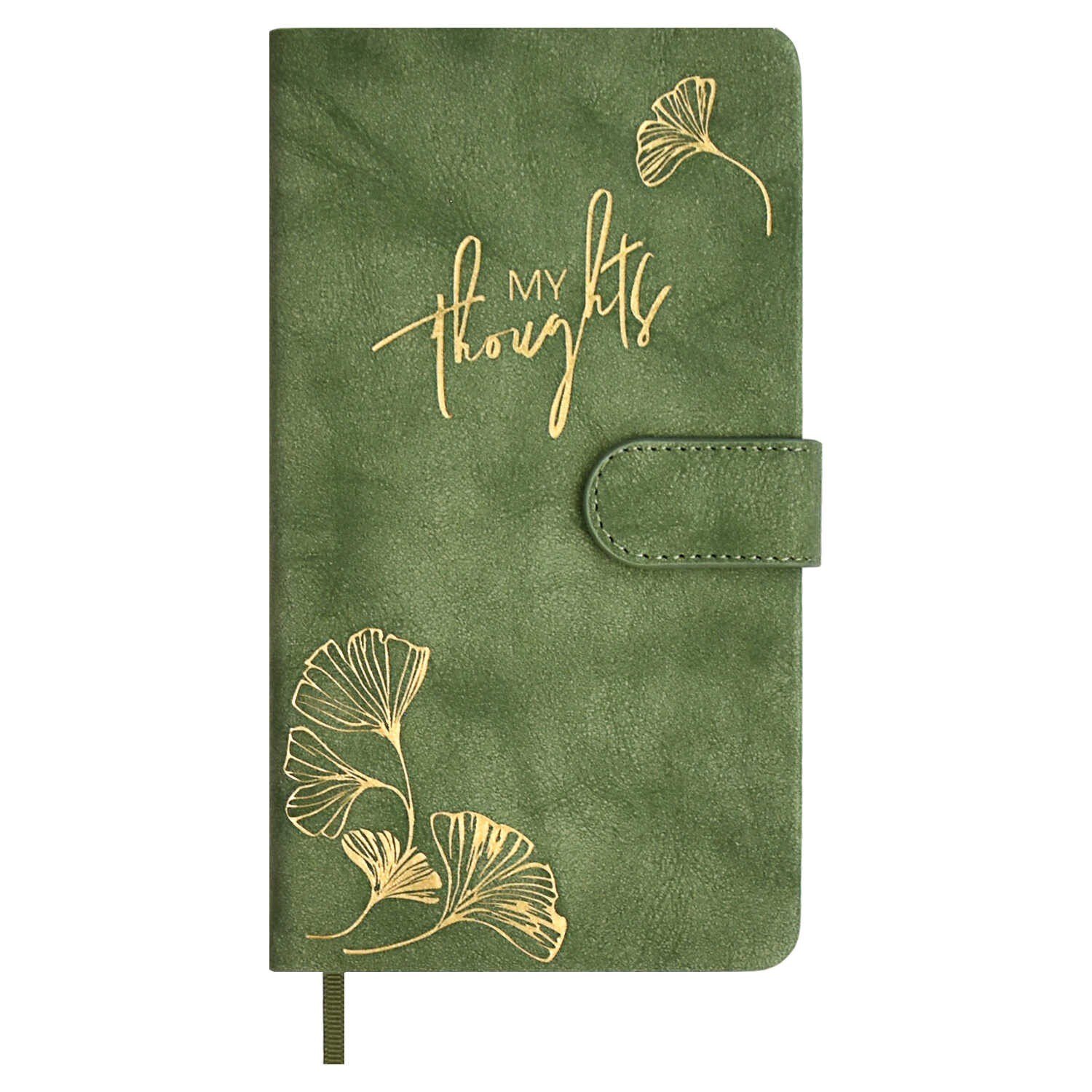 

Ежедневник недат. А6+ 120л "Тиволи глосс" зеленый, кожзам, тв.переплет, тиснение фольгой, магнит.клапан, офсет, ляссе