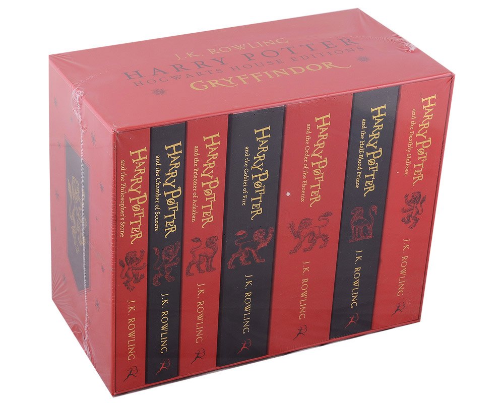 

Harry Potter Gryffindor House Editions Paperback Box Set (комплект из 7 книг)