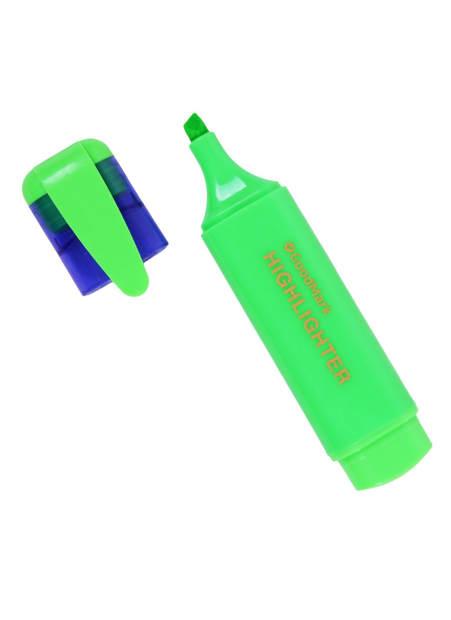 

Текстовыделитель GoodMark, зеленый 1-5 мм