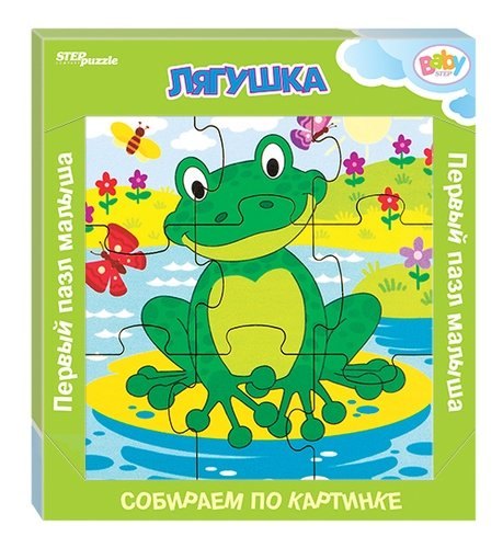 

Игра из дерева Step puzzle Лягушка (собираем по картинке) (Baby Step) 89045