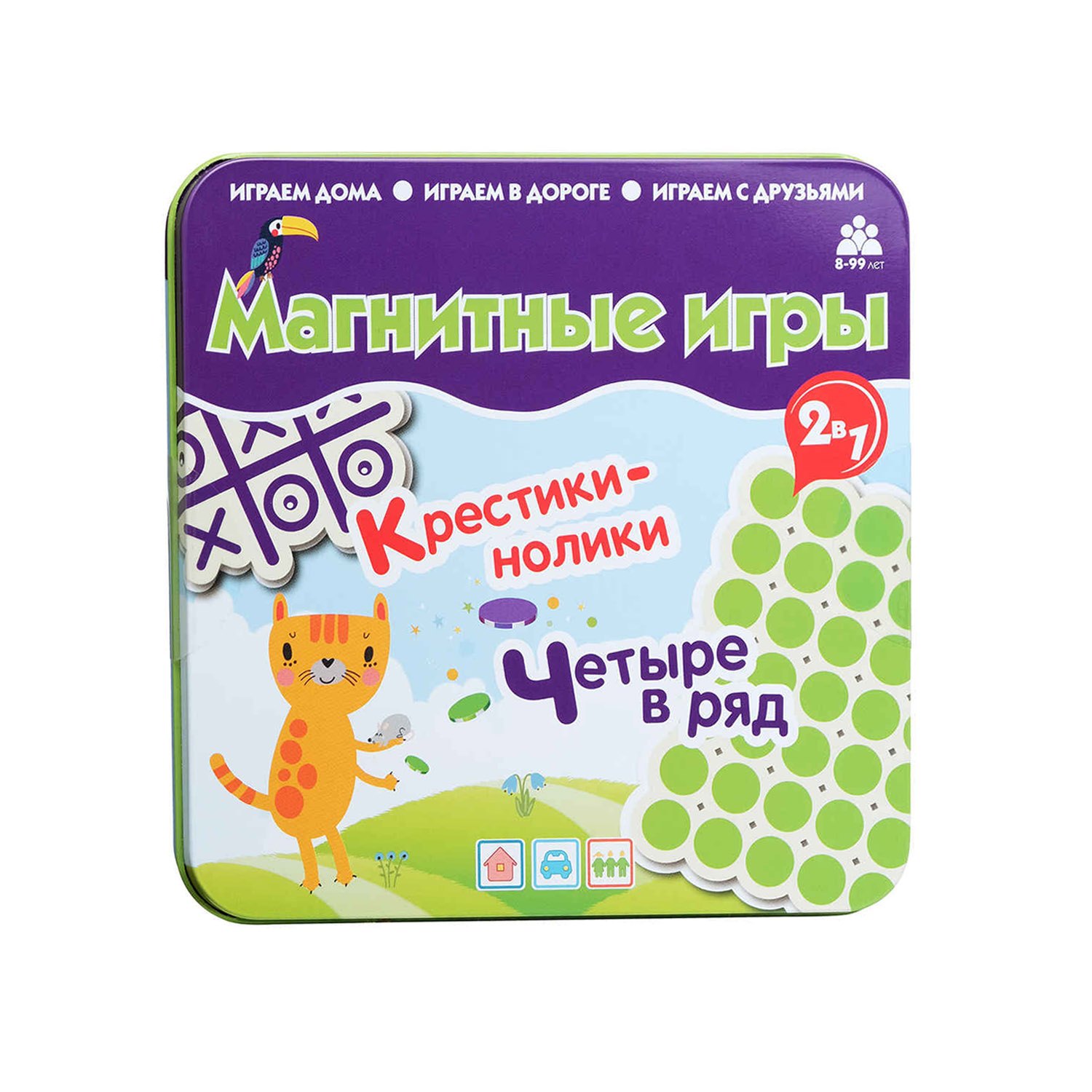 

Магнитная игра "Крестики-нолики. Четыре в ряд"