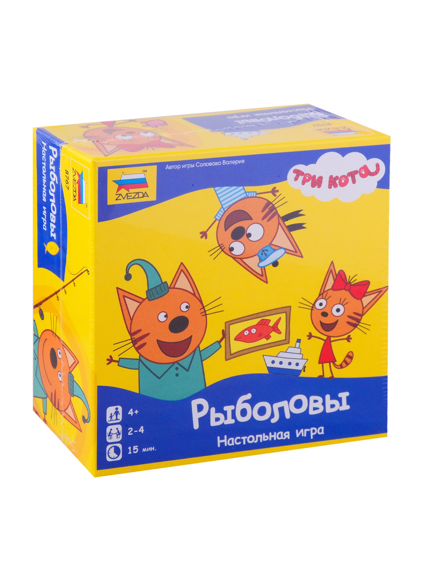 

Настольная игра ЗВЕЗДА Три кота. Рыболовы 8767