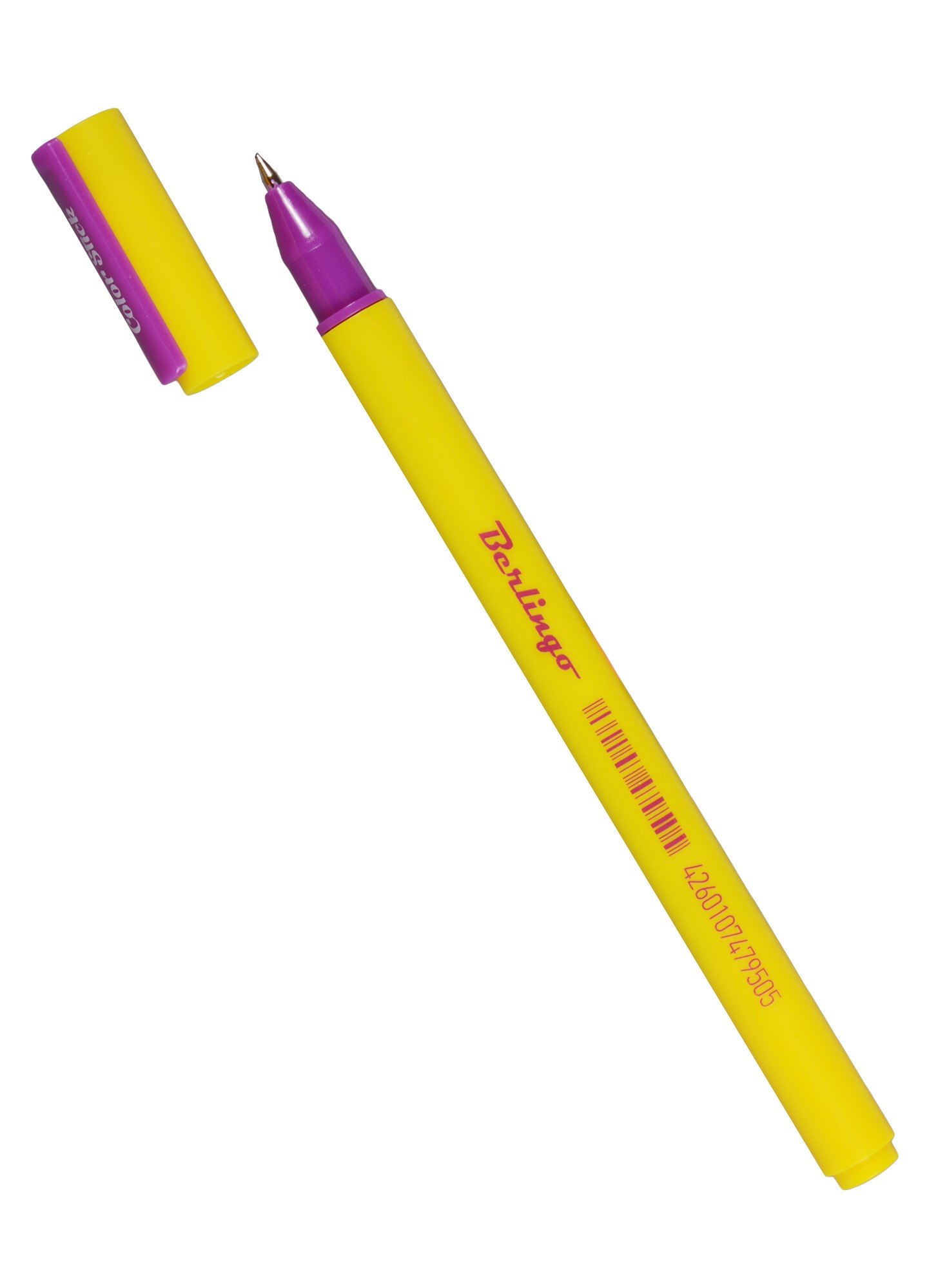

Ручка гелевая Berlingo, Color Stick, черная 0,5 мм, в ассортименте