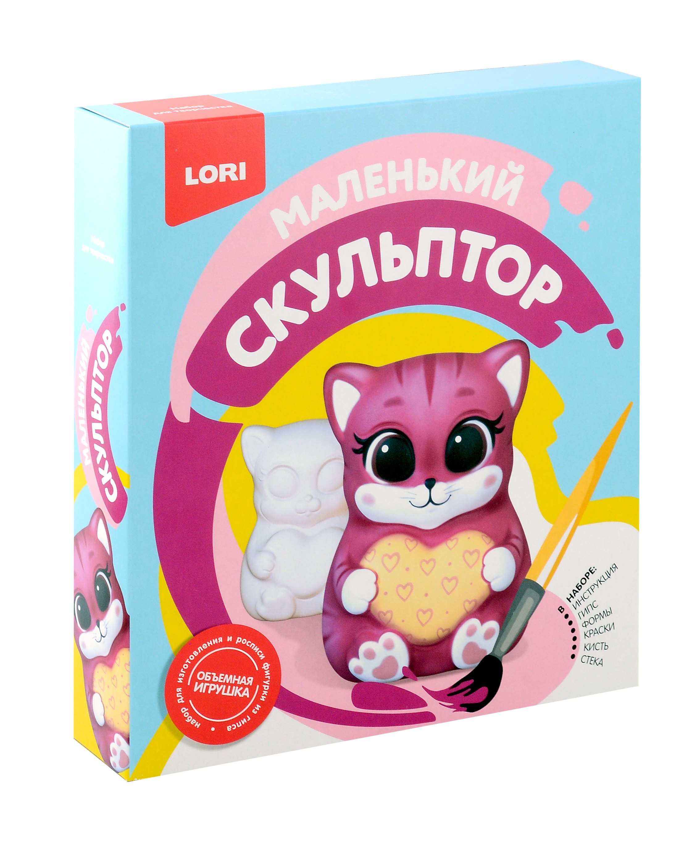 

Набор для творчества LORI "Маленький скульптор. Кошечка"