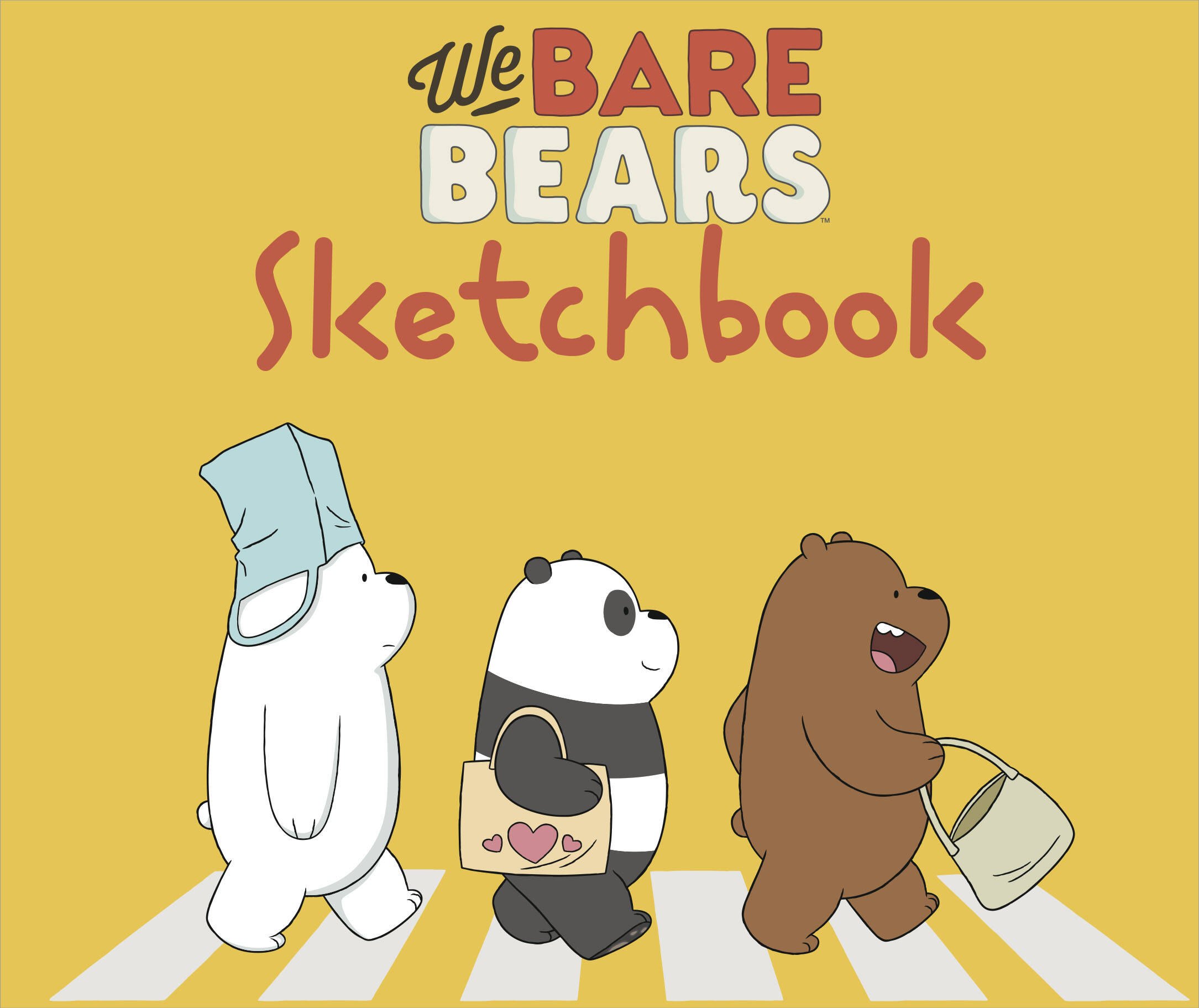 

Скетчбук We bare bears, 48 листов