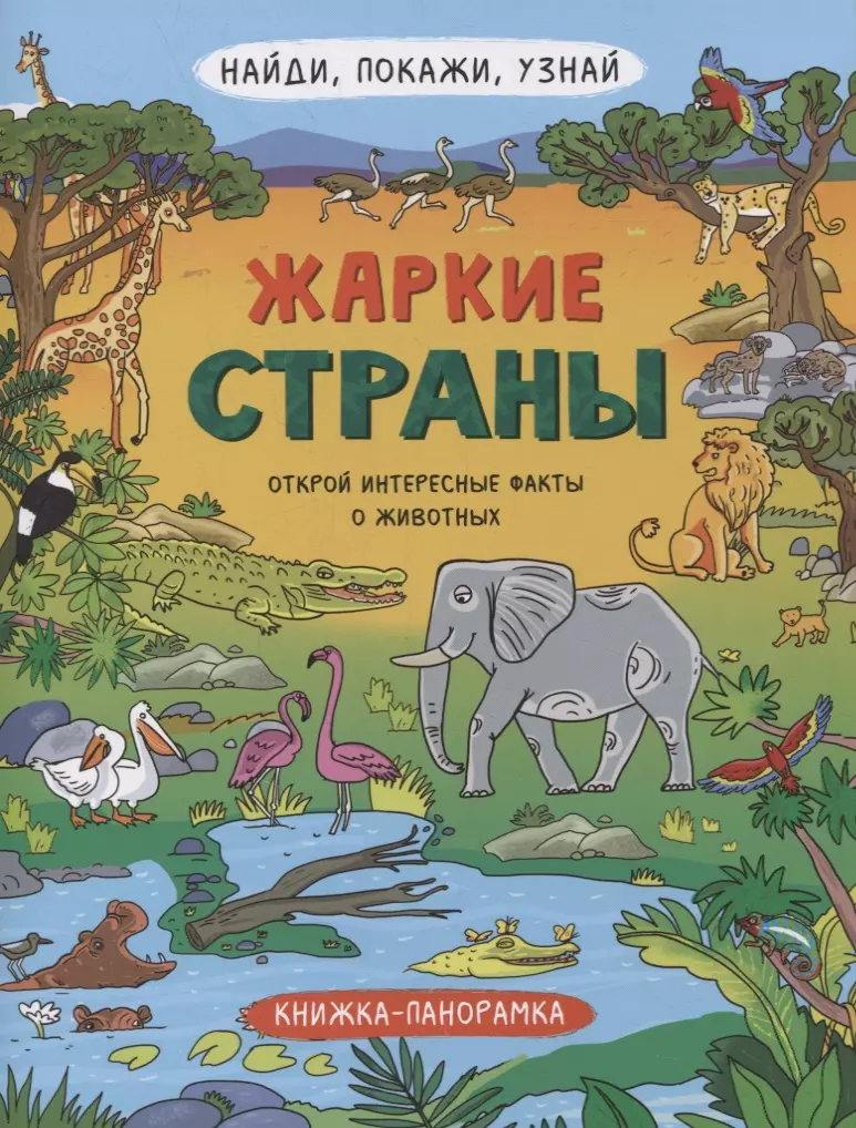 Книжка-панорамка "Жаркие страны"